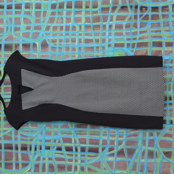 Connected Apparel sleeveless print shift dress SIZE 6 - Picture 1 of 7